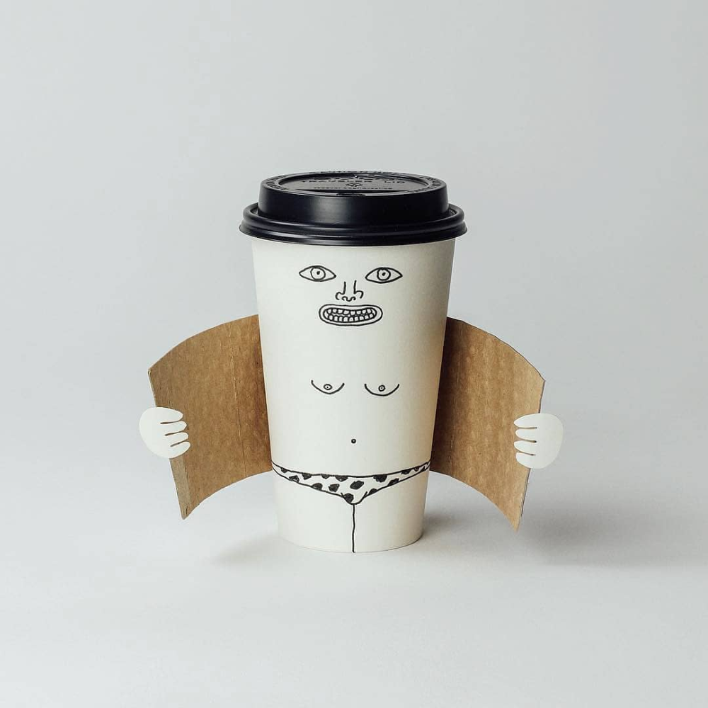 Креативная упаковка кофе
