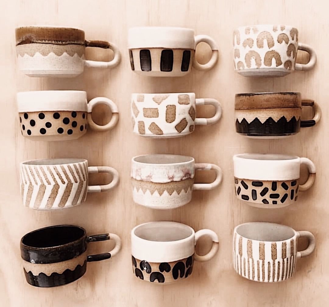 Декор керамических чашек
