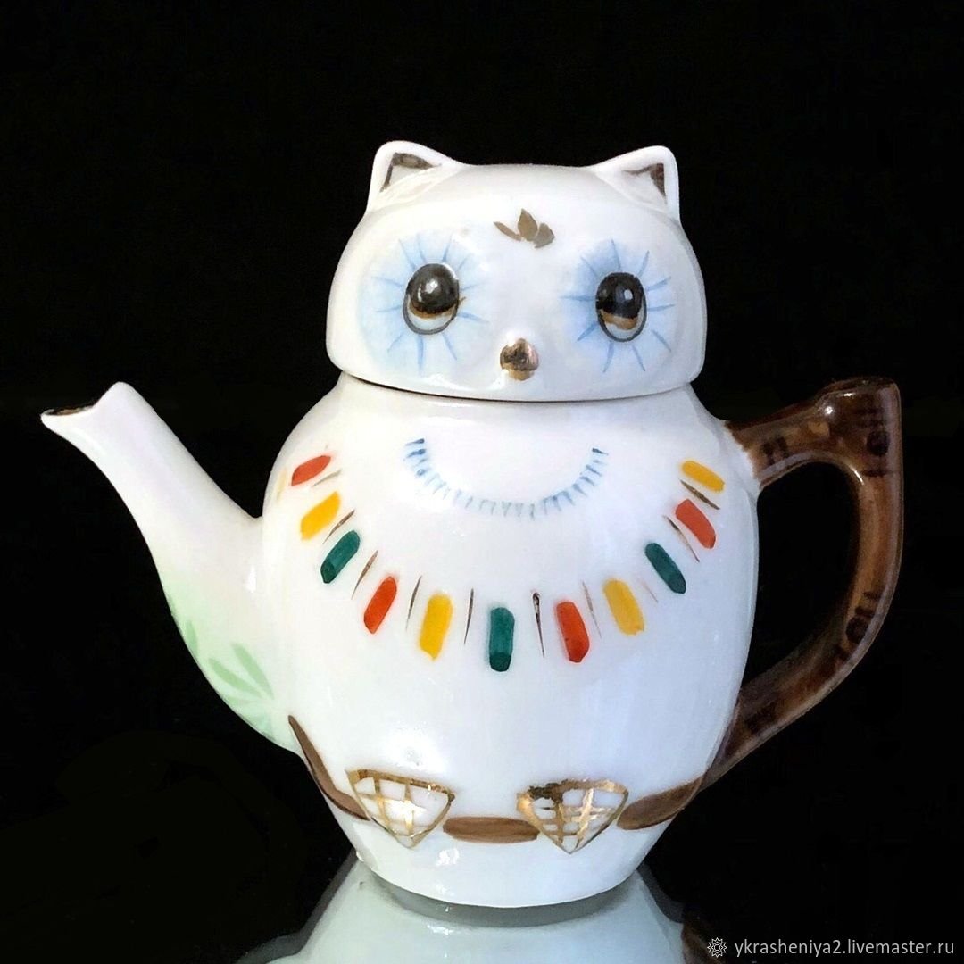Чайник с олимпийским мишкой Кузяево