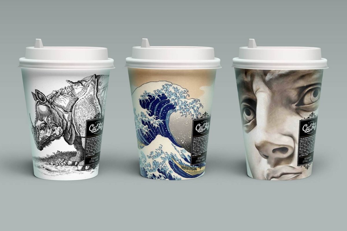 Креативные стаканы для кофе