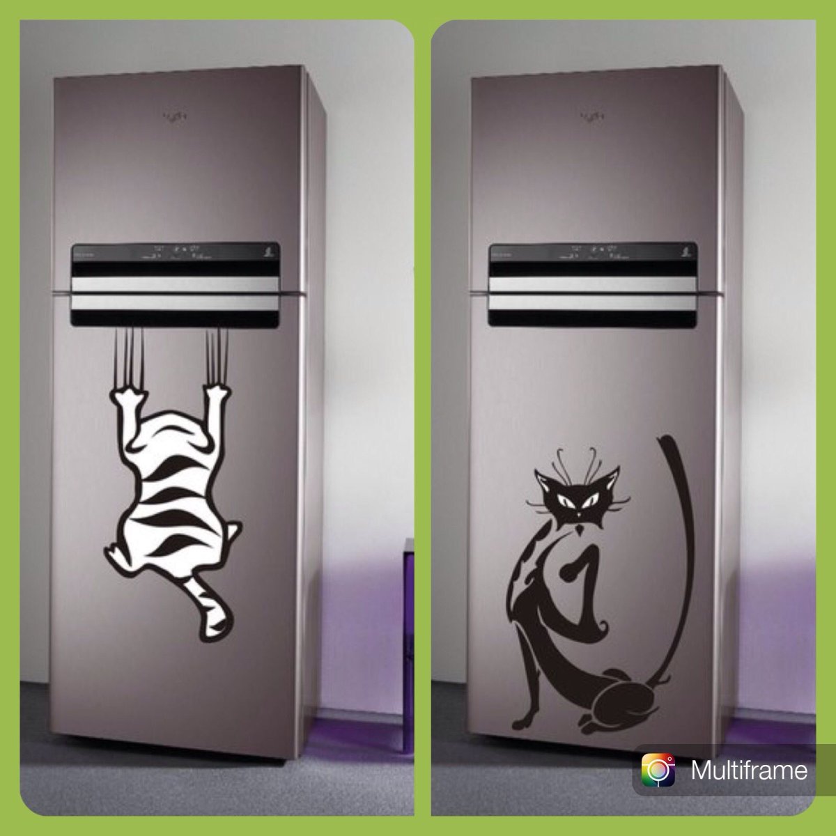 Дизайнерские наклейки на холодильник