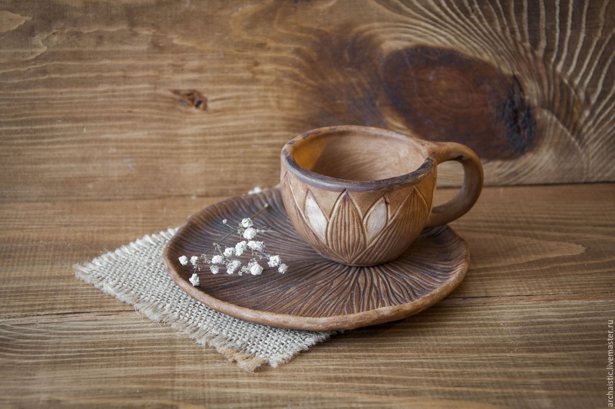 Кофейные чашки из керамики