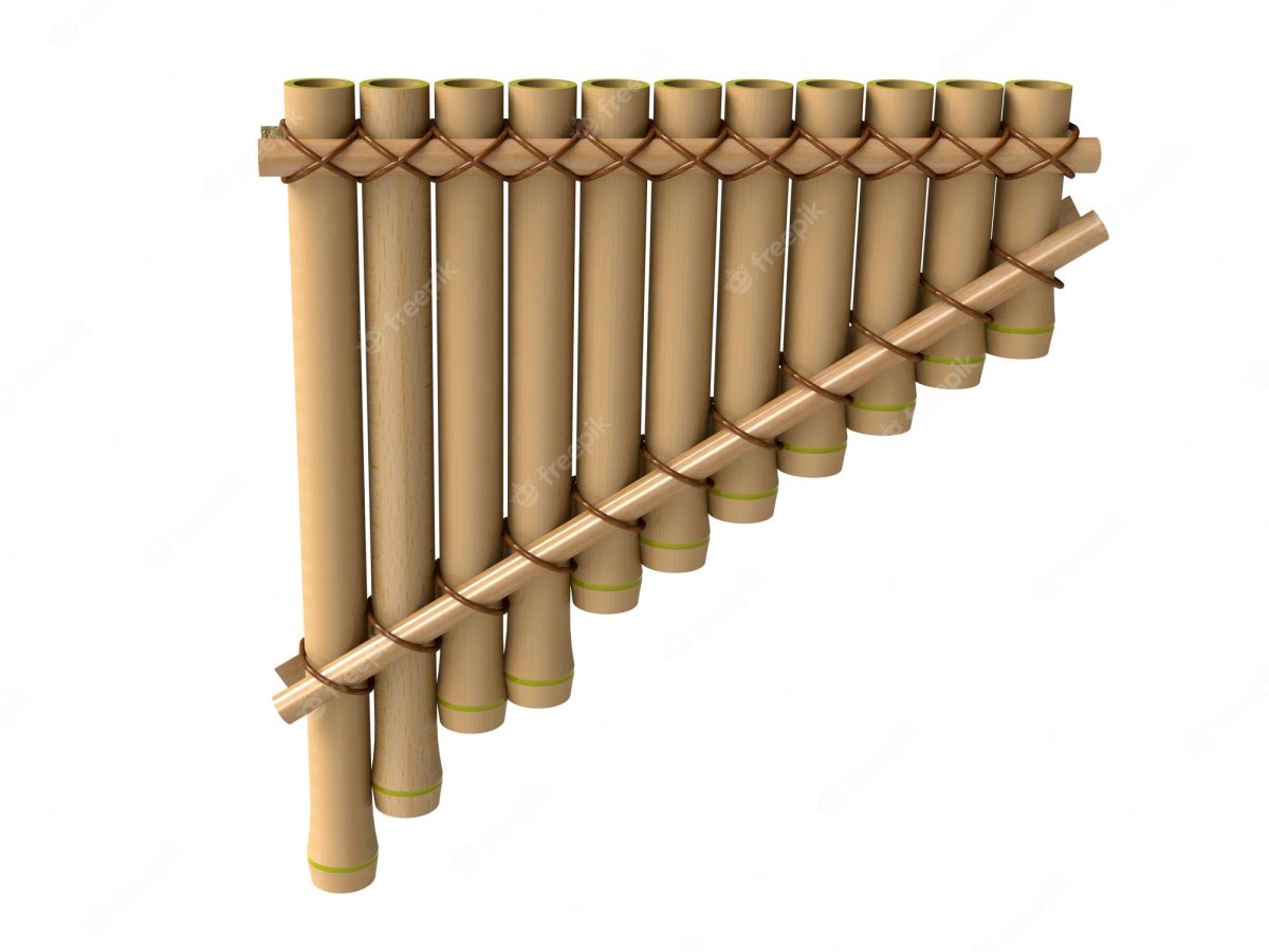 Труба из бамбука музыкальный инструмент