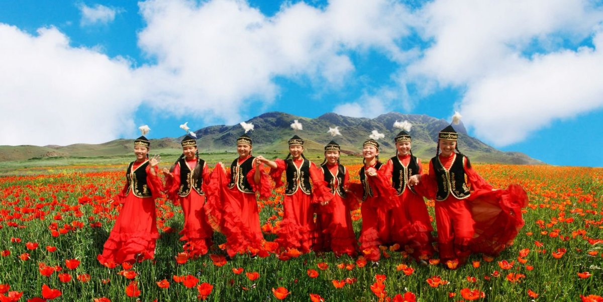Национальный танец Киргизии