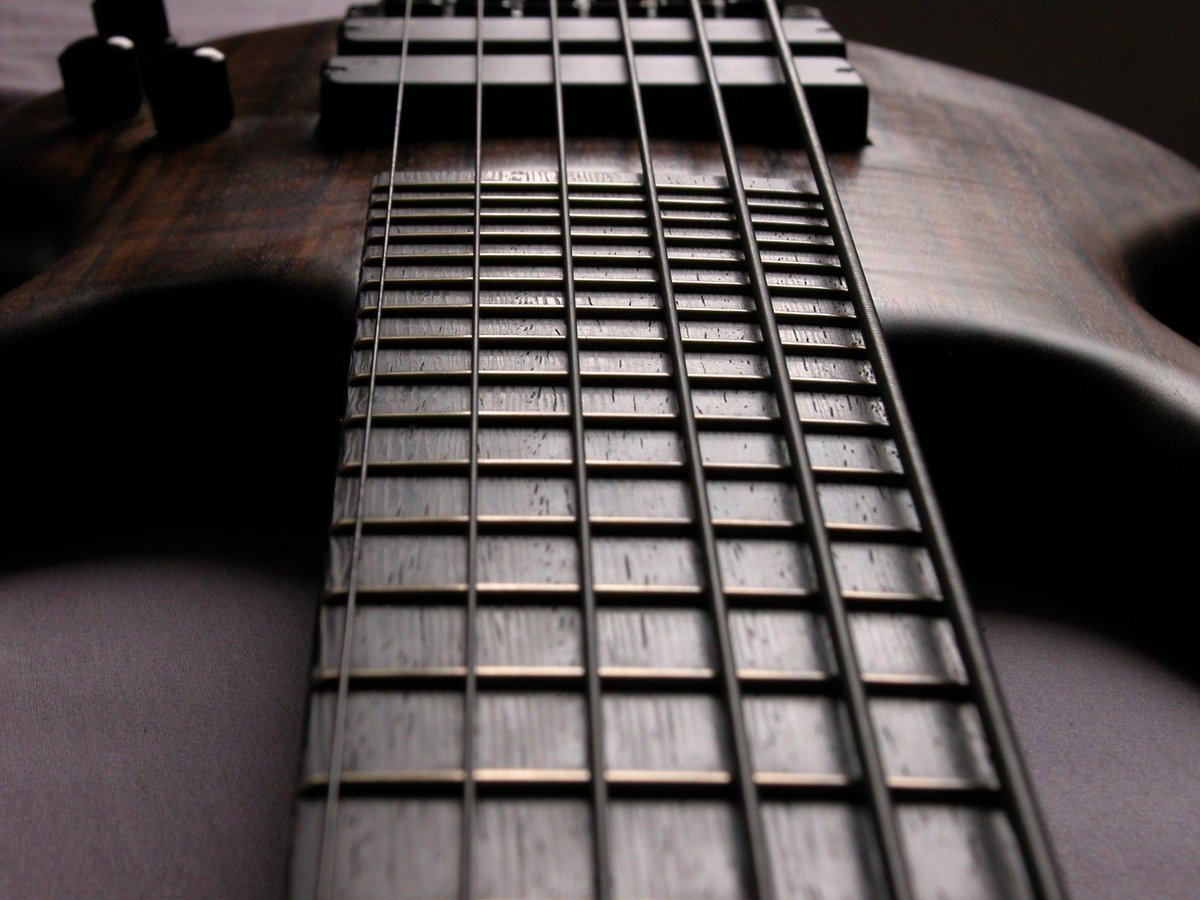 Текстура грифа гитары