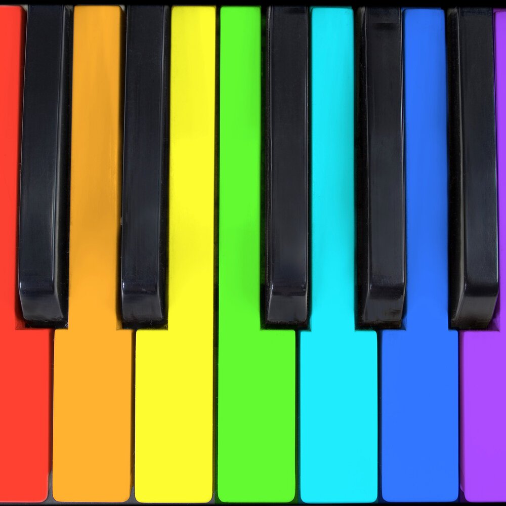 Цветные клавиши