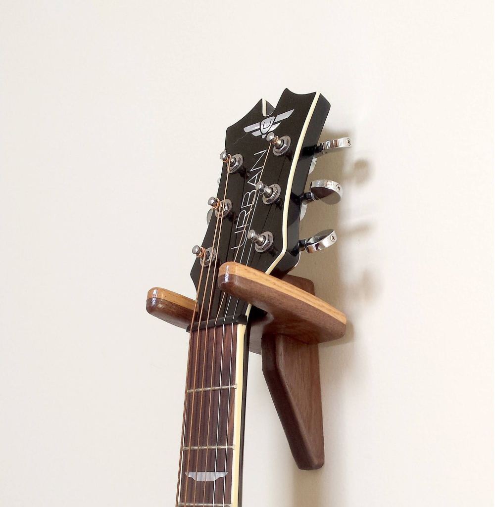 Подставка на стену для гитары своими