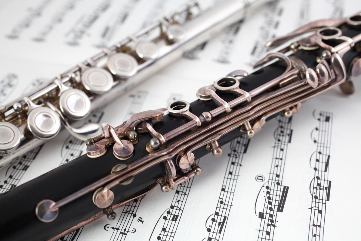 Фото кларнета и флейты