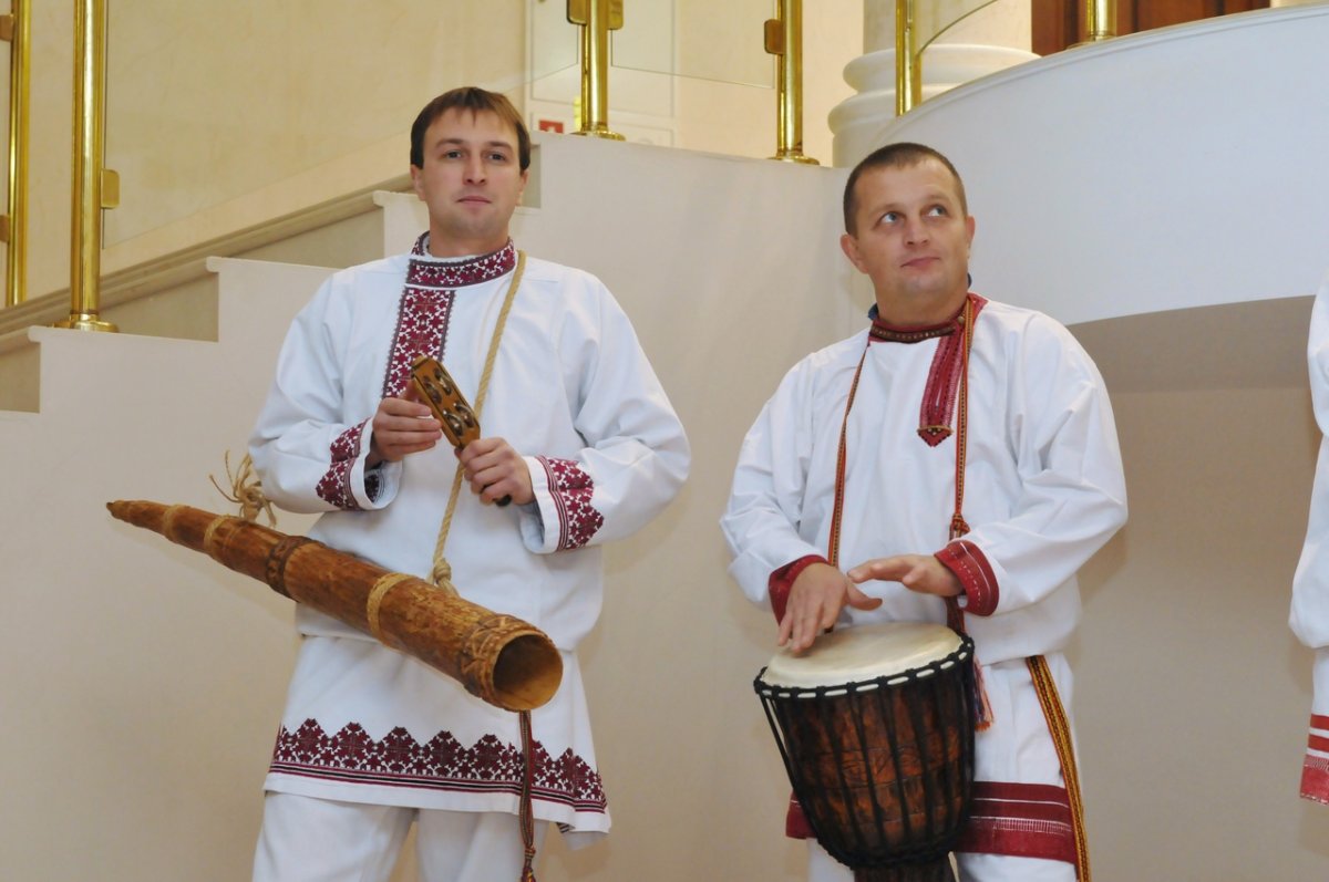 Мордовский народный инструмент Торама
