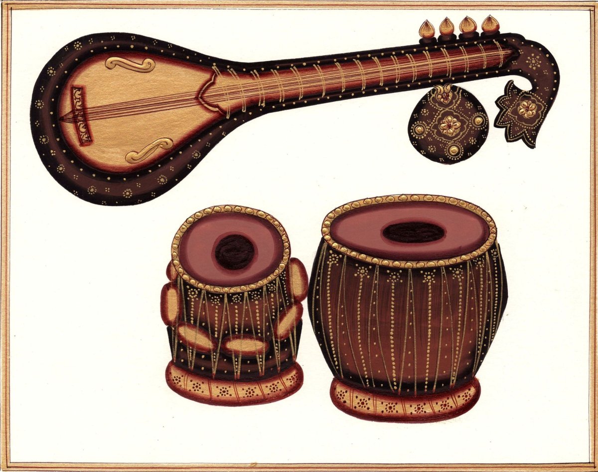 Армянский музыкальный инструмент САНТУР