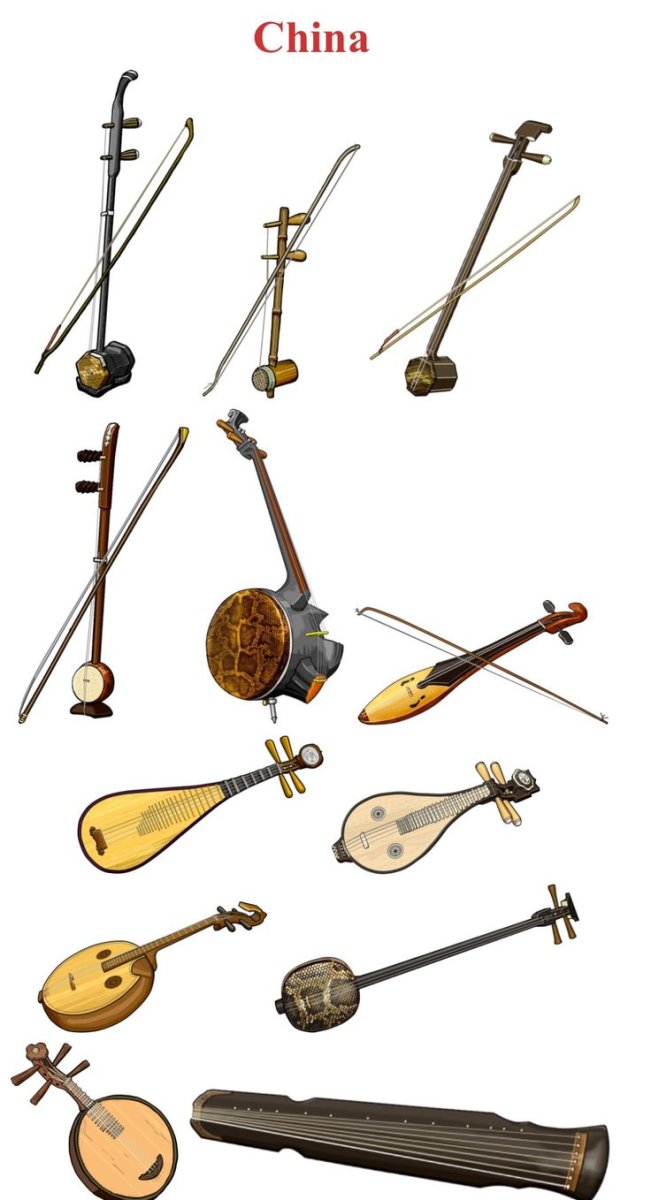 Баньху струнный музыкальный инструмент