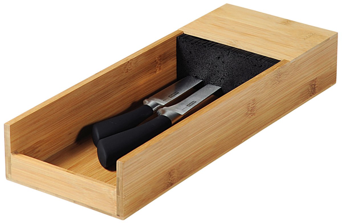 Подставка для ножей в выдвижной ящик