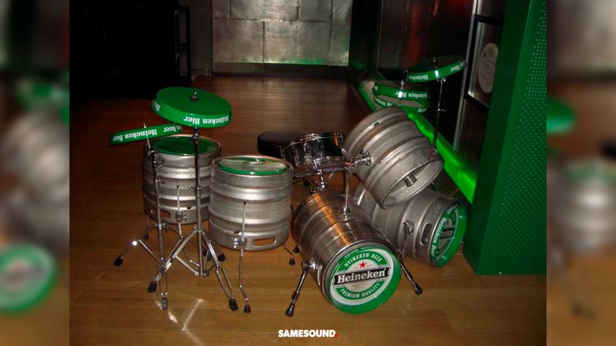 Самодельный барабан