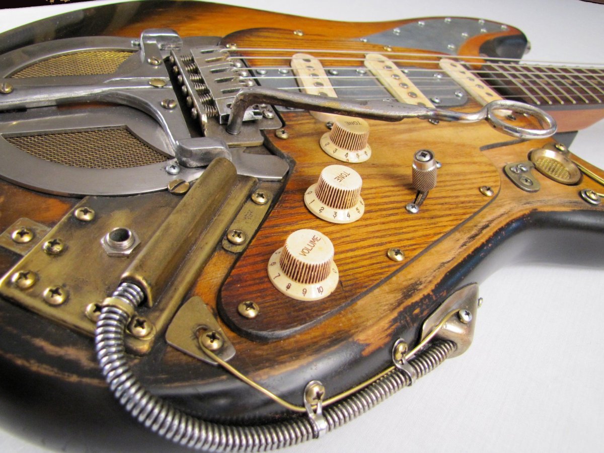 Tony Cochran Steampunk Guitar
