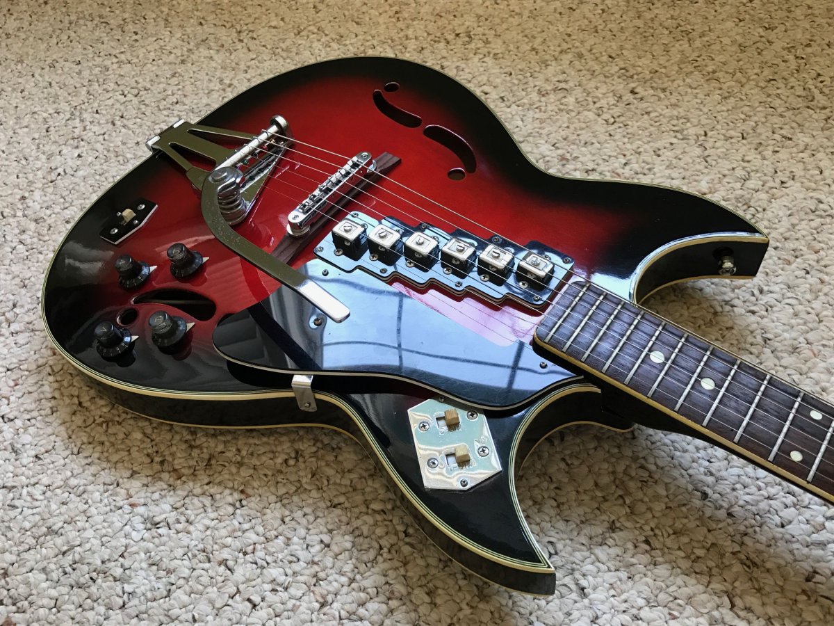 Teisco Guitar 1968