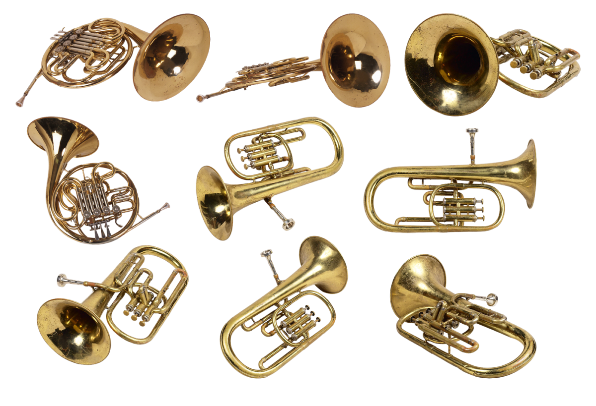 Труба саксофон тромбон