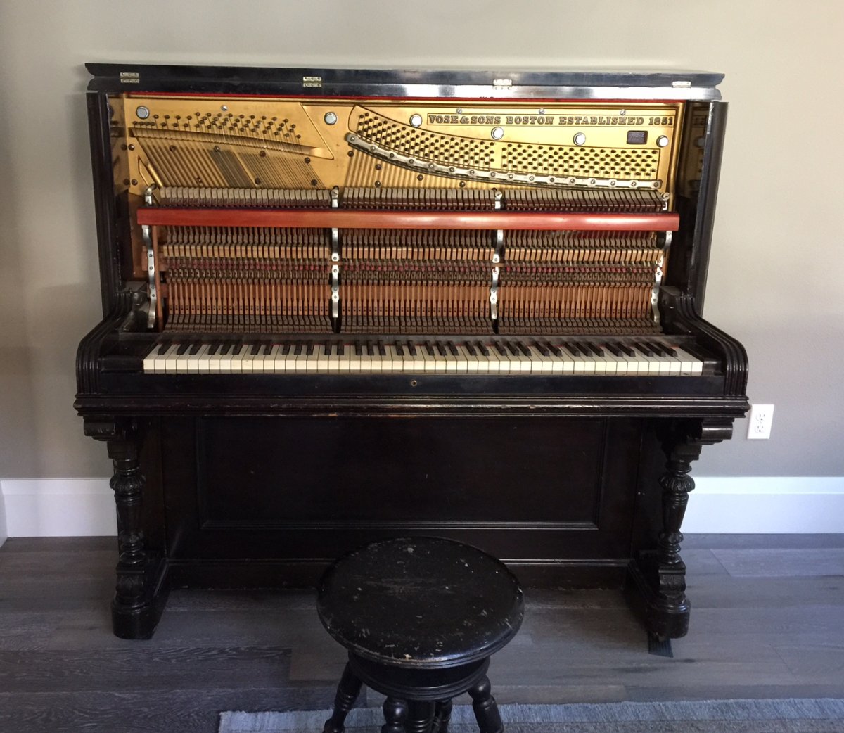 Старинное фортепиано