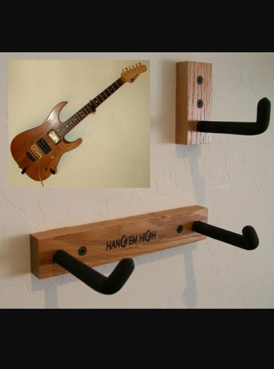 Полка для гитары на стену