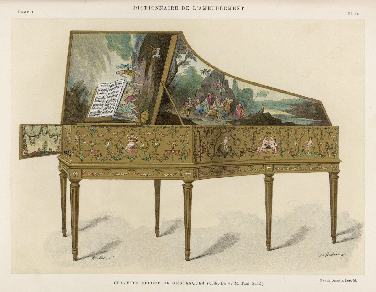 Клавишные инструменты клавесин орган фортепиано