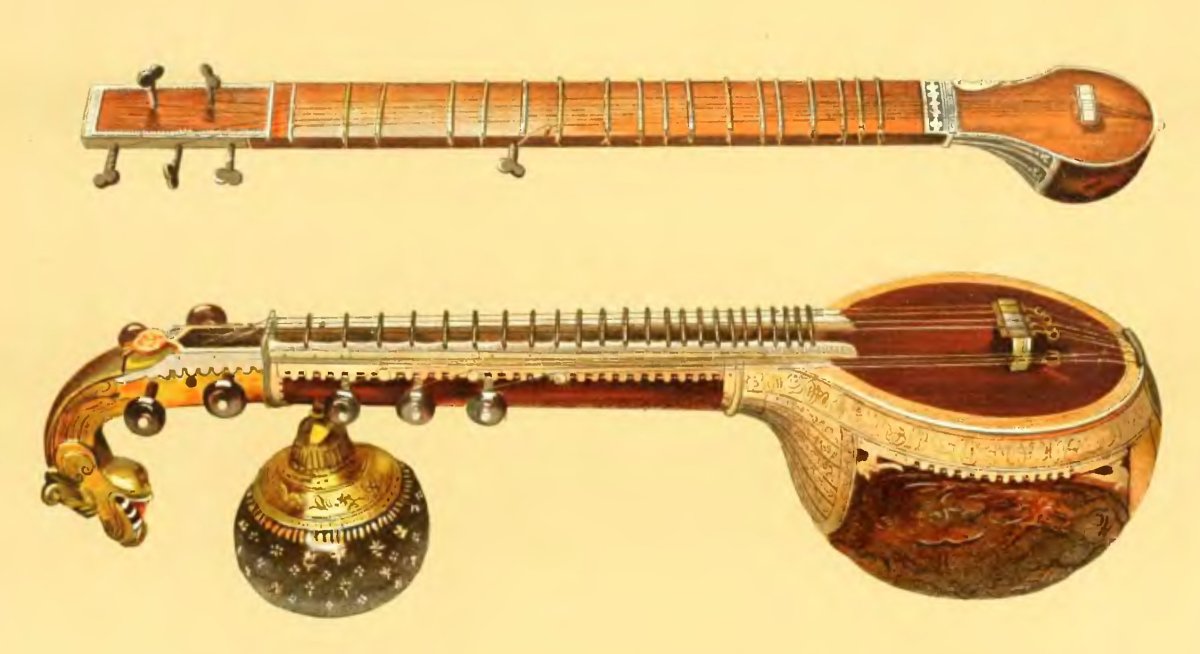 Вина инструмент индийский и ситар