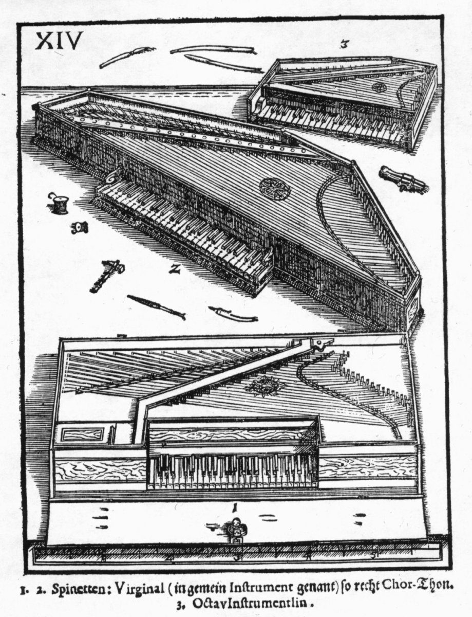 Клавесин схема устройства