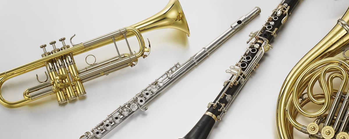 Кларнет, тромбон, саксофон, труба