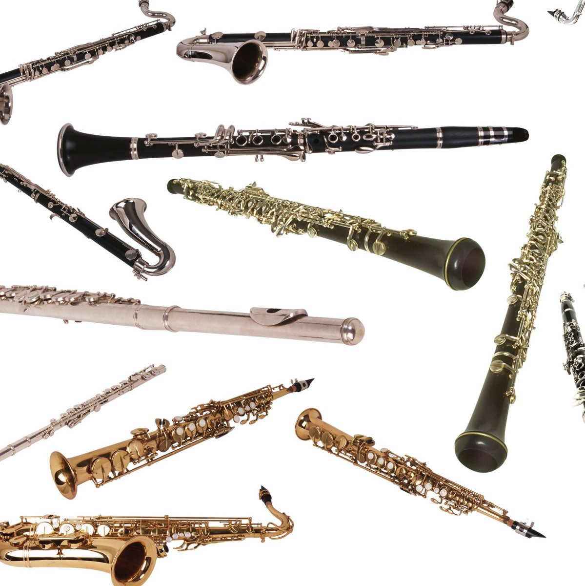Медный духовой инструмент Фагот кларнет труба флейта