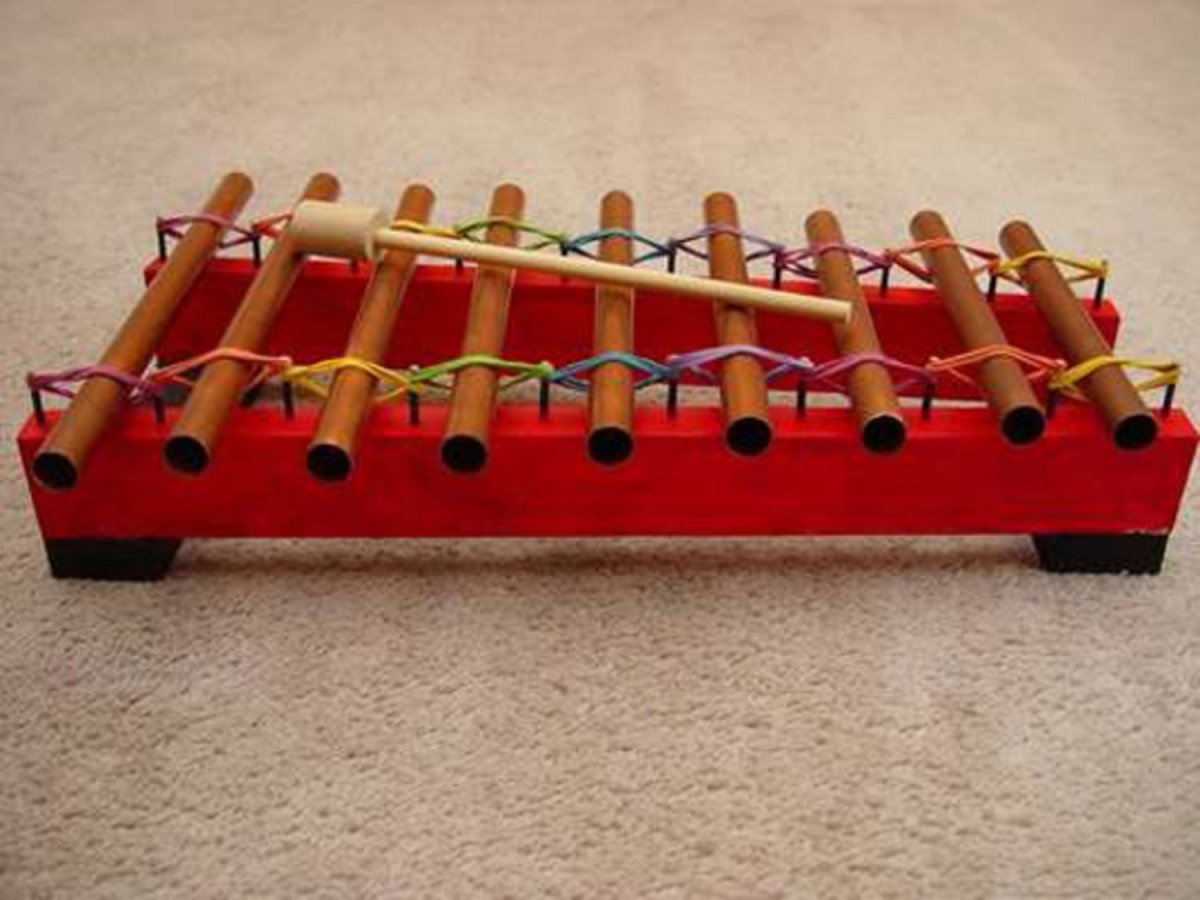 Самодельные музыкальные инструменты в детском саду