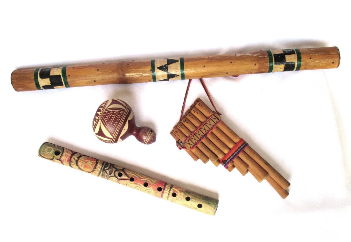Гуцульский духовой музыкальный инструмент