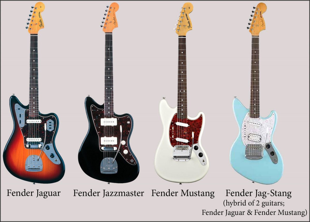 Fender jag-Stang гитара