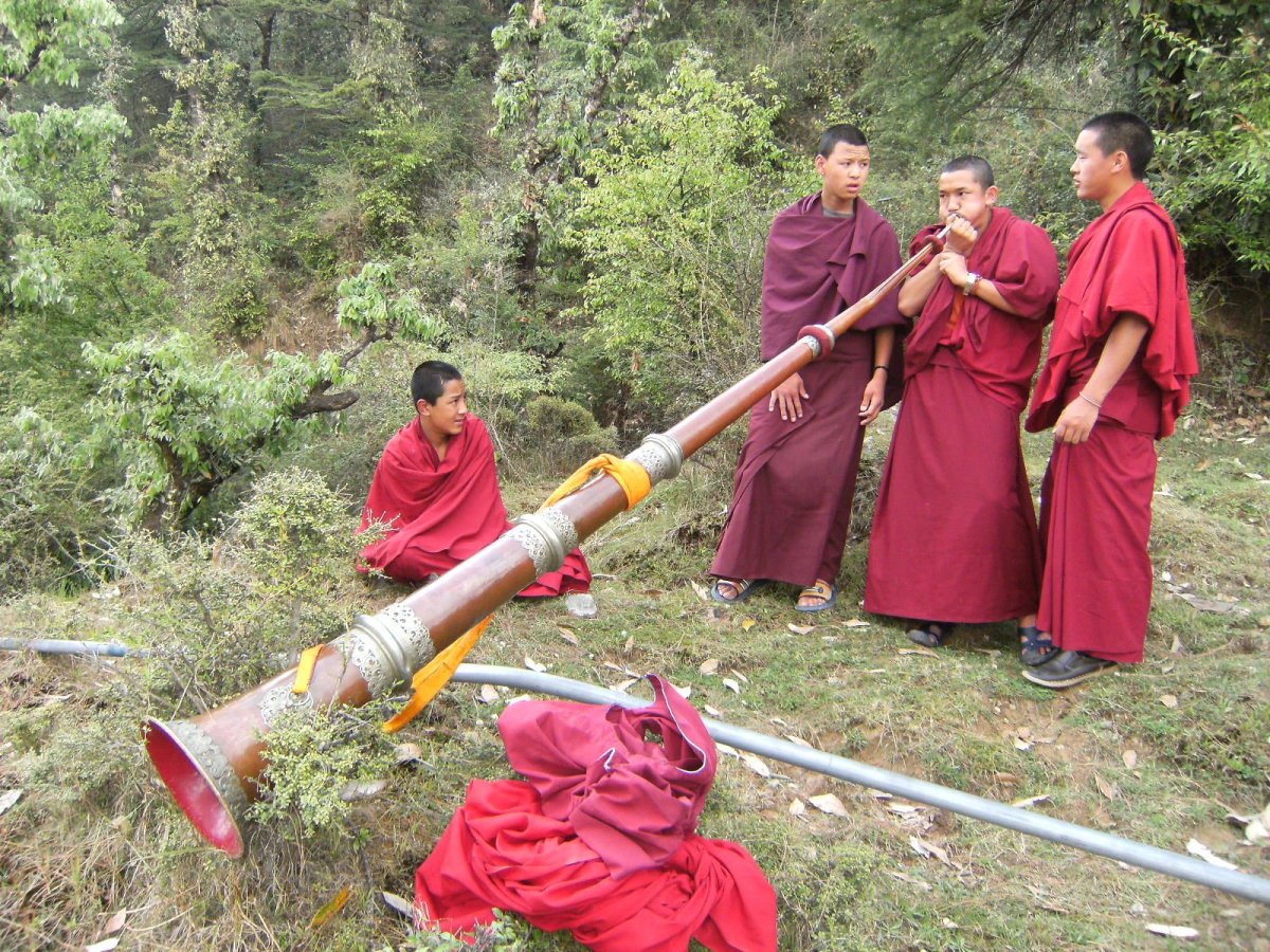 Тибетские трубы дунгчен
