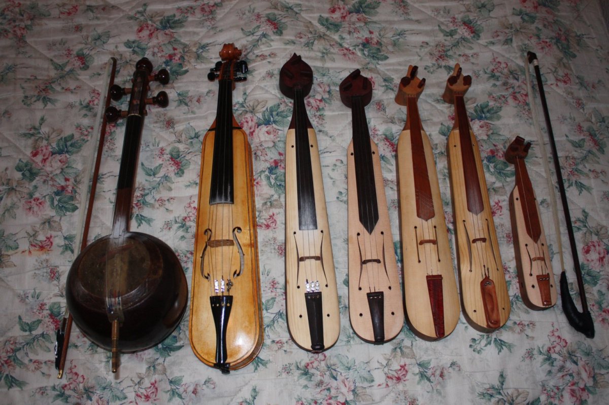 Киргизские национальные музыкальные инструменты комуз