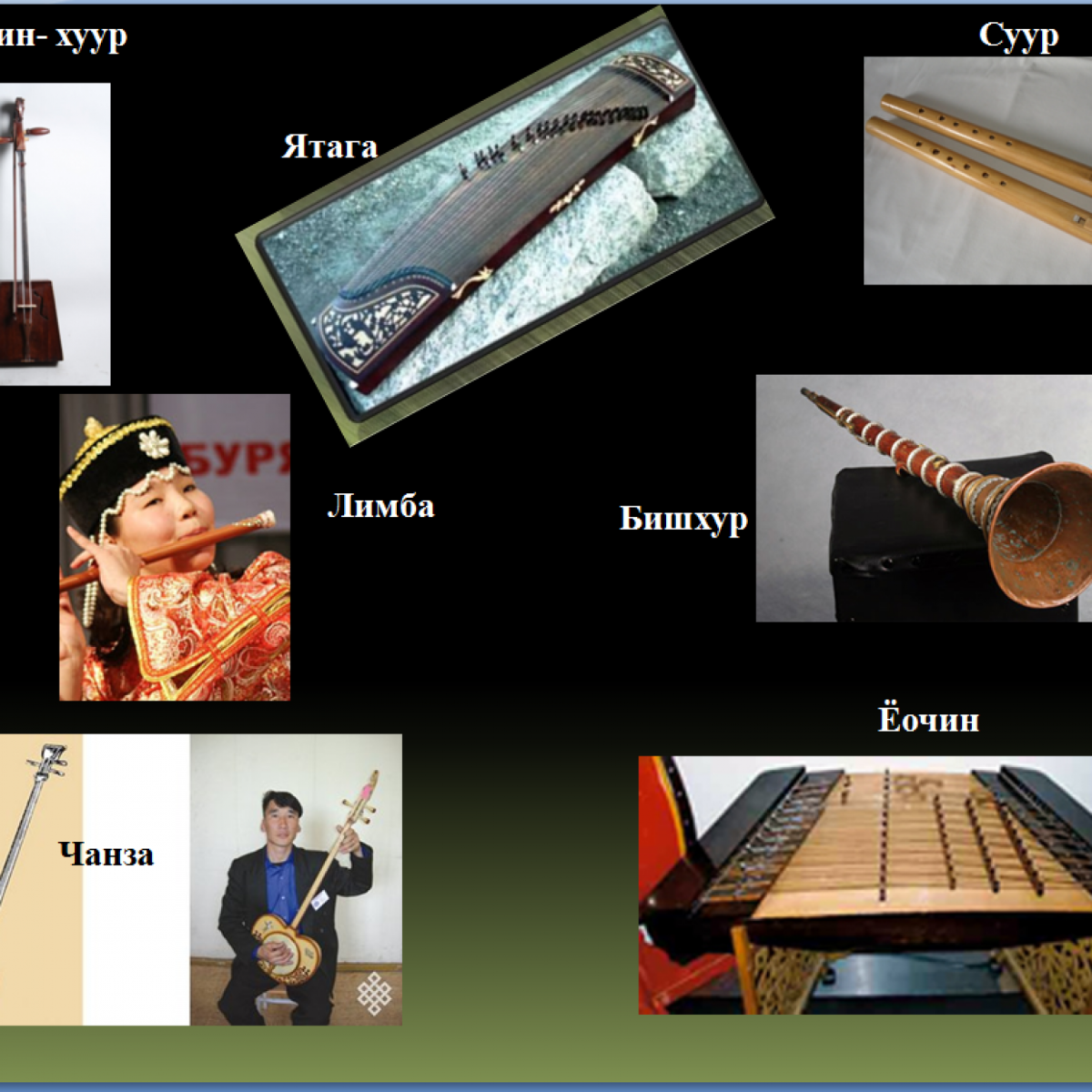 Бишхур Бурятский музыкальный инструмент