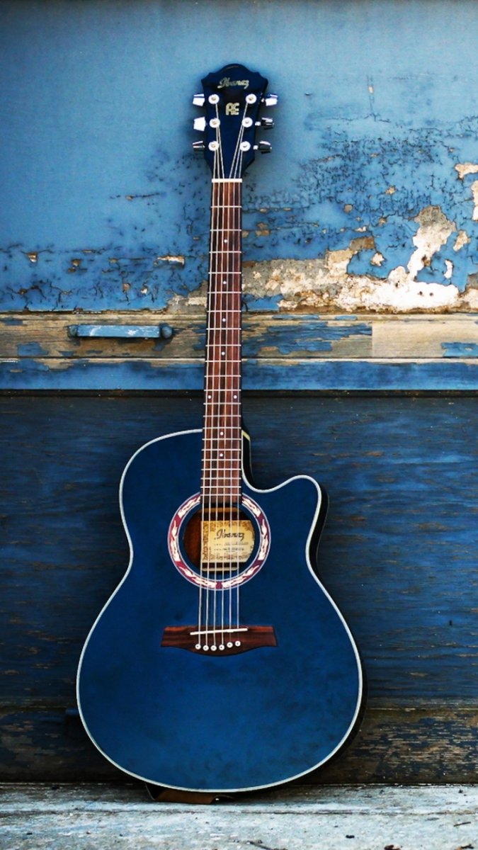 Синяя гитара