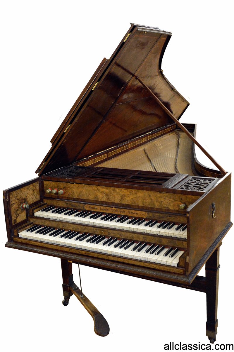 Клавишные инструменты клавесин