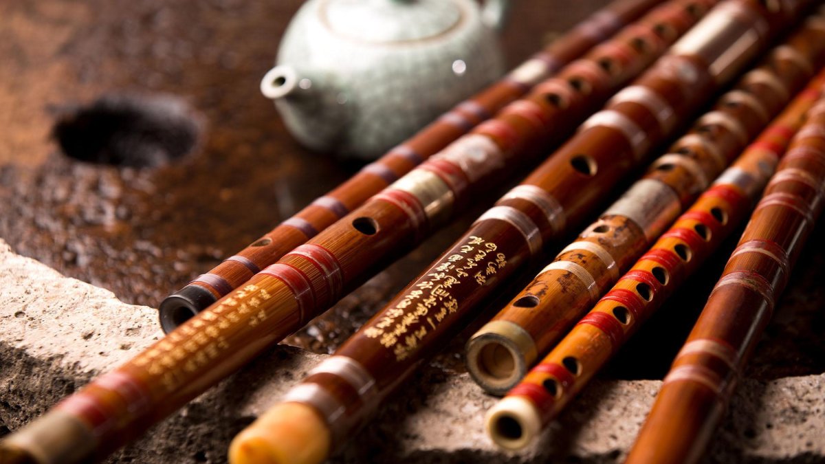 Деревянная флейта Китай