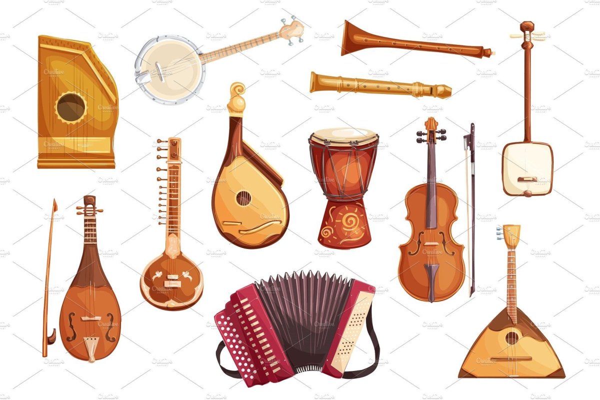 Струнные инструменты разных народов