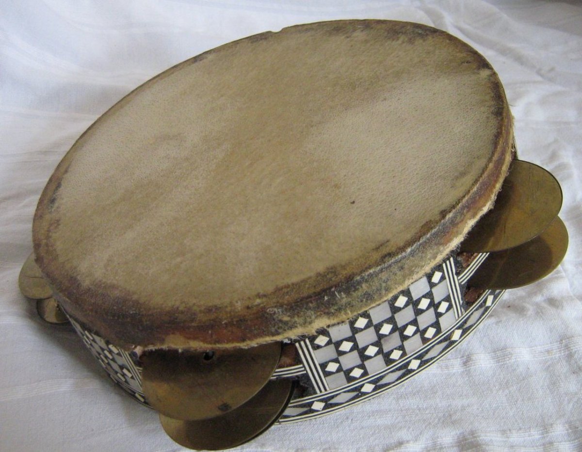 Бубен древний музыкальный инструмент