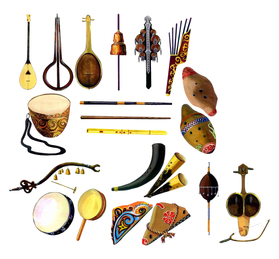 Казахский народный инструмент