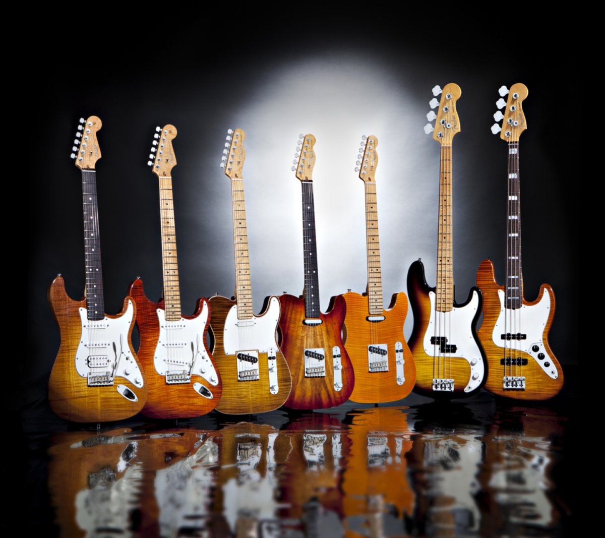 Электрогитара Fender select Carved KOA Top Telecaster