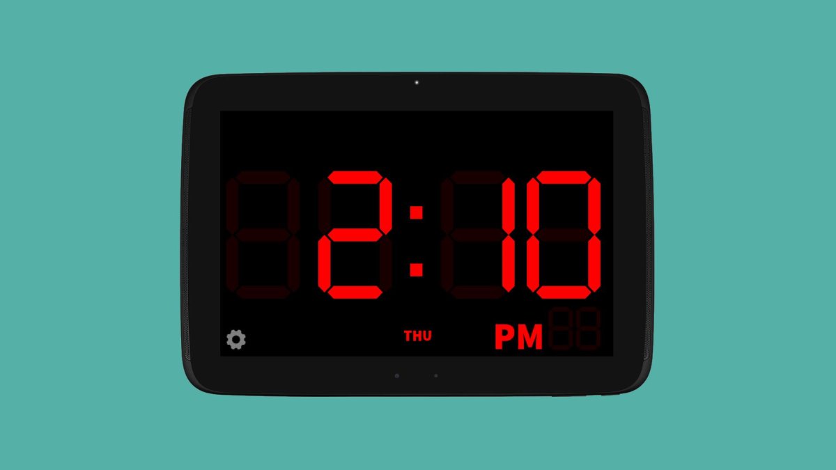 Цифровые часы будильник
