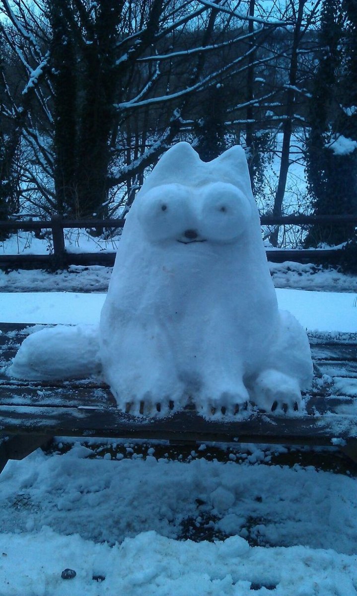 Снежные скульптуры