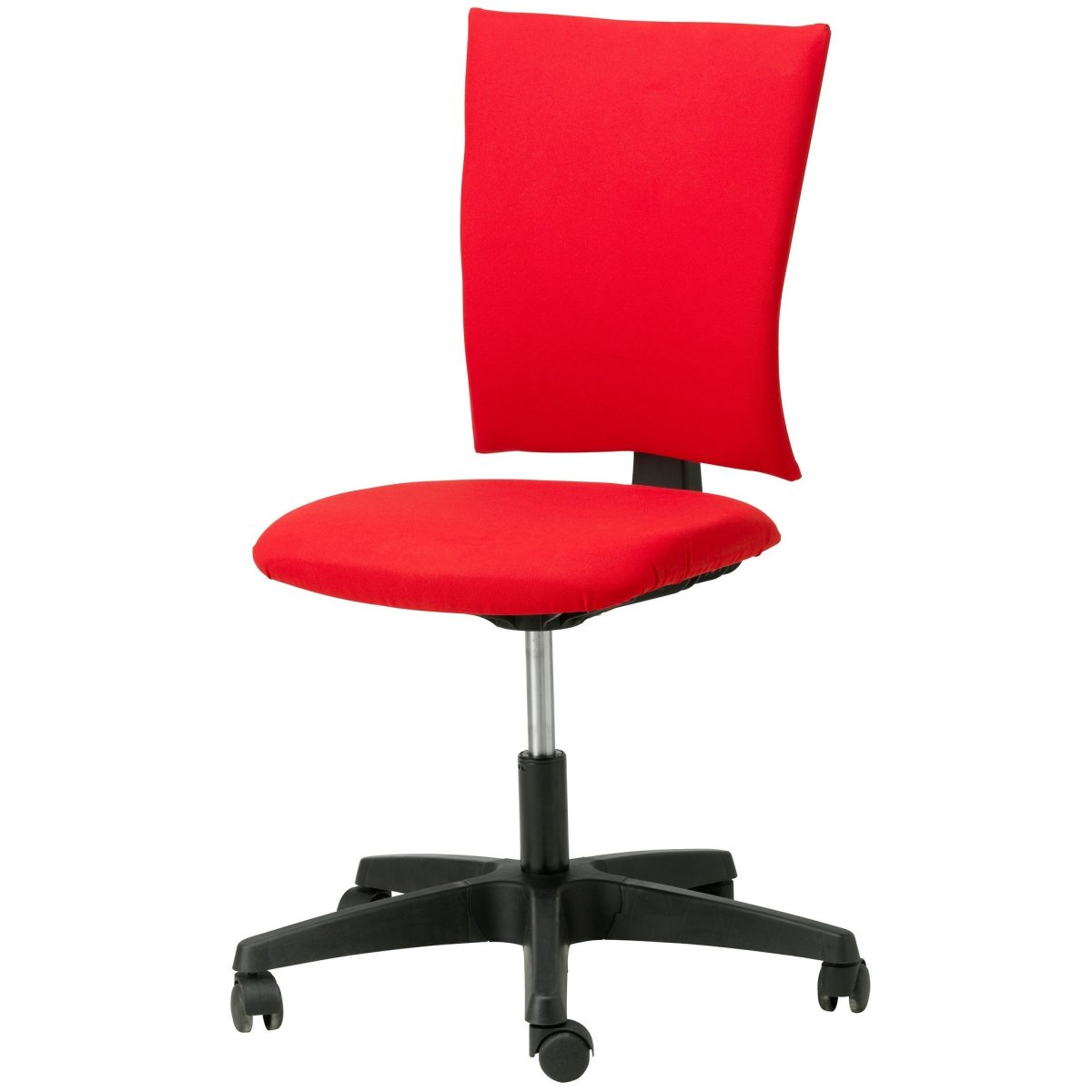 Красный офисный стул икеа